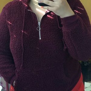 Maroon sweater
